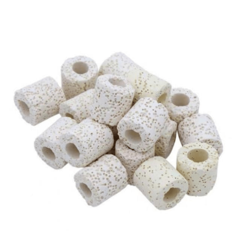 1kg Sứ Nhẫn, Sứ Trụ Lỗ - Vật Liệu Lọc Bể Cá
