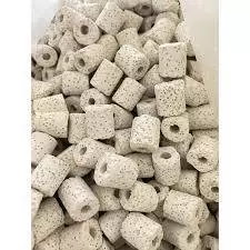 1kg Sứ Nhẫn, Sứ Trụ Lỗ - Vật Liệu Lọc Bể Cá
