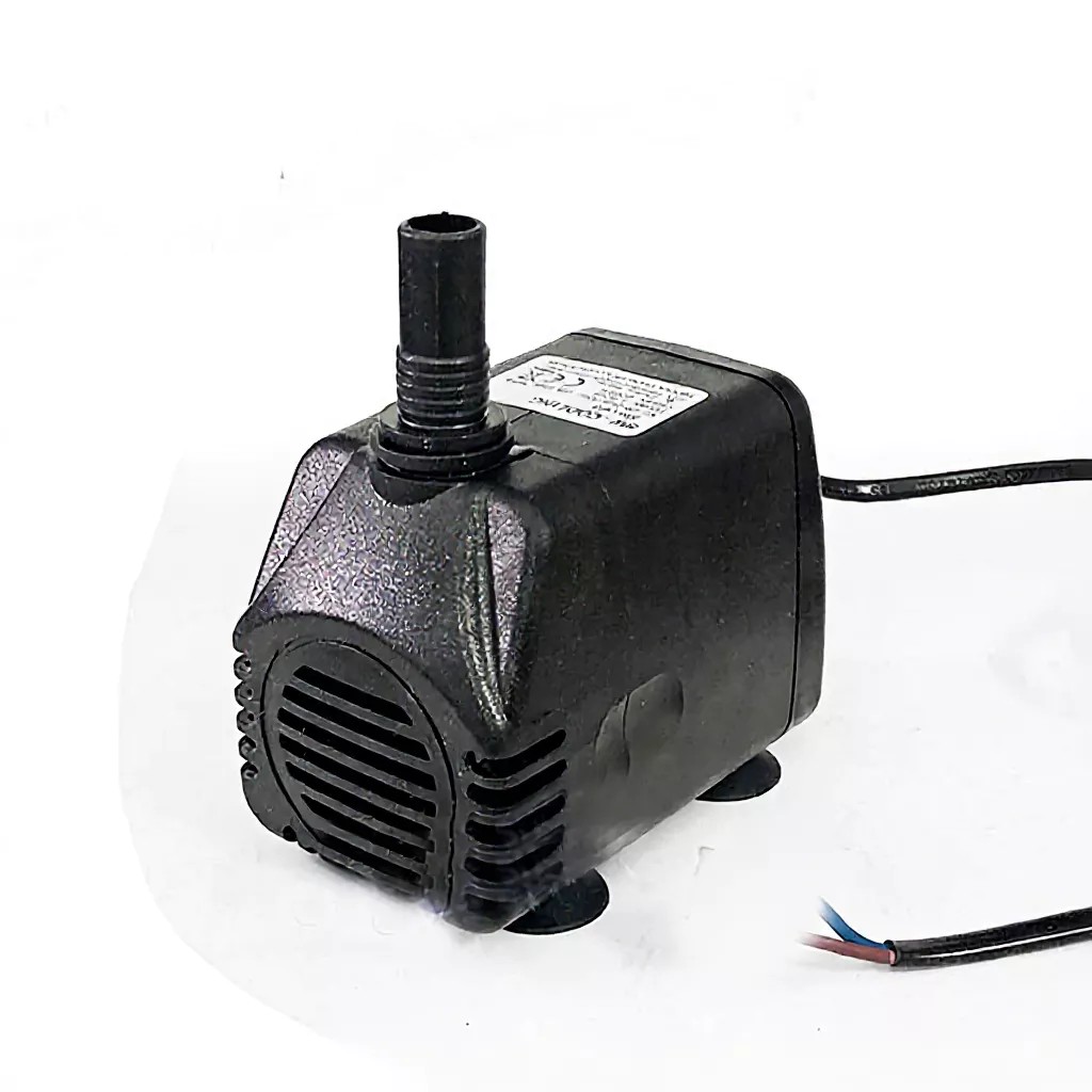 Bơm chìm mini nhiều phân loại có quạt điều hoà hơi nước - dùng để bơm bể cá thủy cảnh