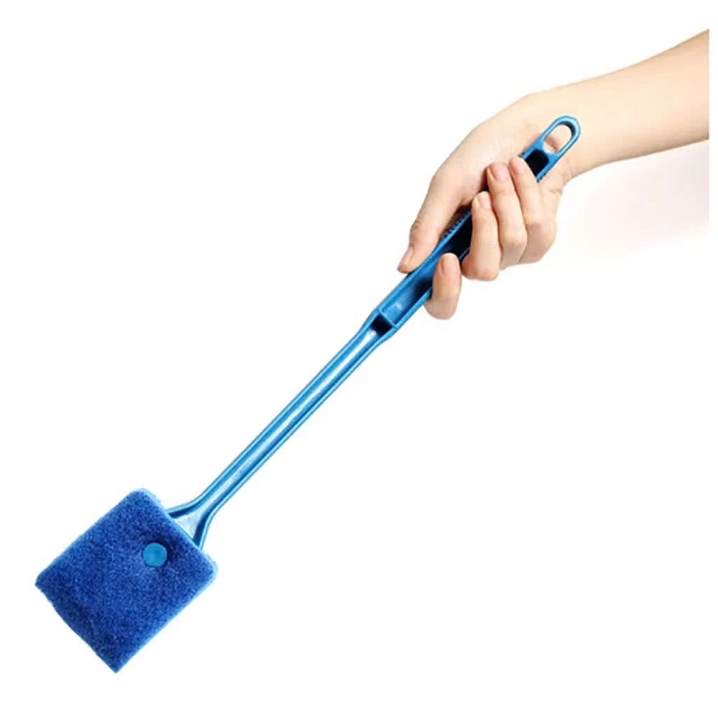 Cây lau vệ sinh chà cọ rêu bám kính bể hồ cá thủy sinh