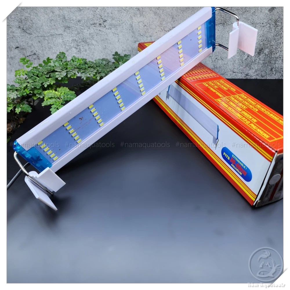 Đèn led 6 dãy ánh sáng trắng hoặc phối màu WRGB dành cho hồ cá