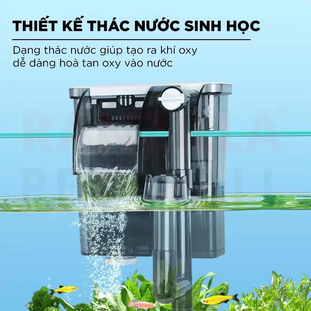 Lọc thác hồ cá XP06 Xp03 bể cá thuỷ sinh MINI máy lọc nước