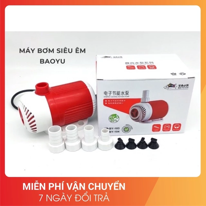 Máy bơm BAOYU cho bể cá, hồ cá, ao